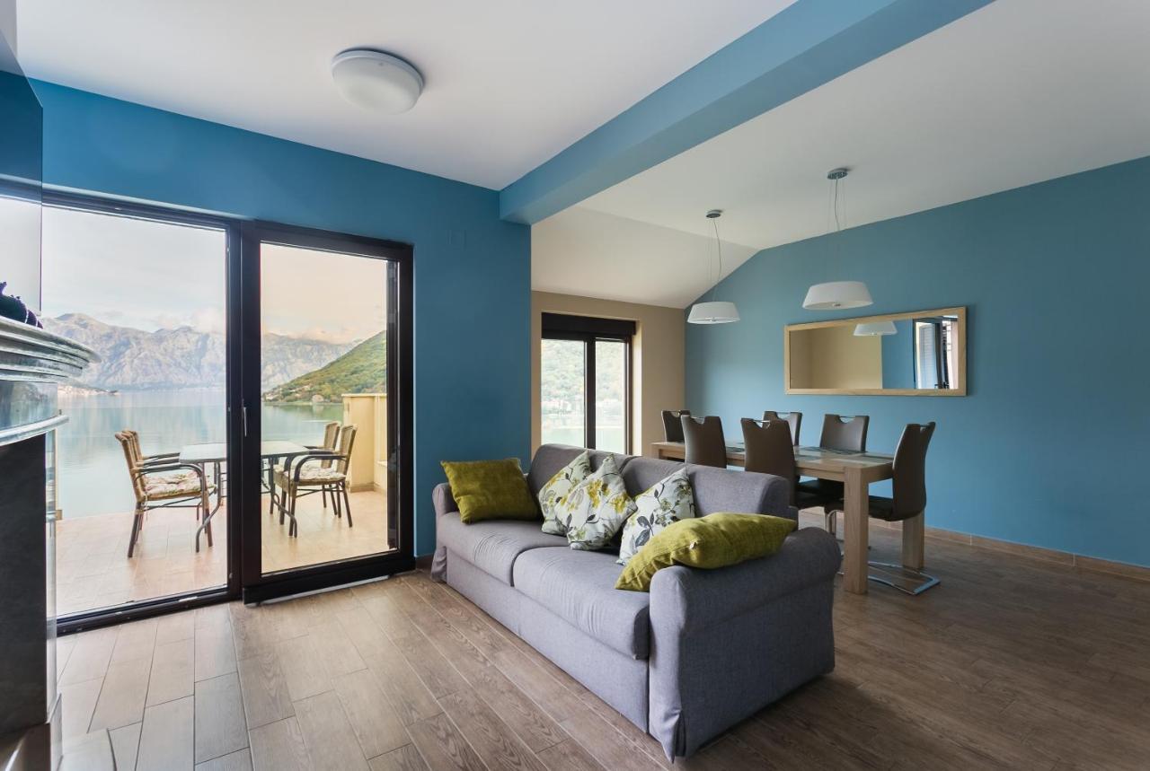Keystone Apartments Morinj Bagian luar foto